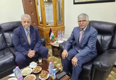 السفير الصحراوي بالجزائر يستقبل السفير الكوبي المعتمد بالجزائر