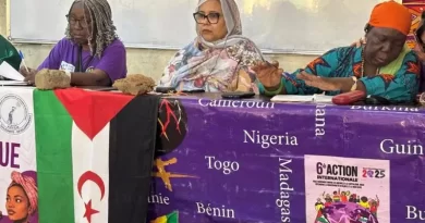 الأمينة العامة للاتحاد الوطني للمرأة الصحراوية تستعرض نضالات المرأة الصحراوية تحت الاحتلال 