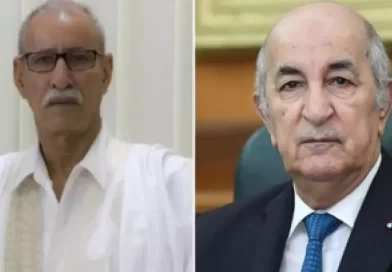 الرئيس الصحراوي يعزي نظيره الجزائري في وفاة مدير ديوانه